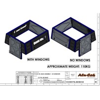 ModCAP Base 6.5' Alu-Cab : Couvre Benne Alu 4x4 Robuste